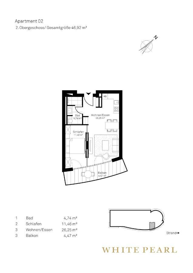 White Pearl Apartment 2.02 Timmendorfer Strand Exterior photo